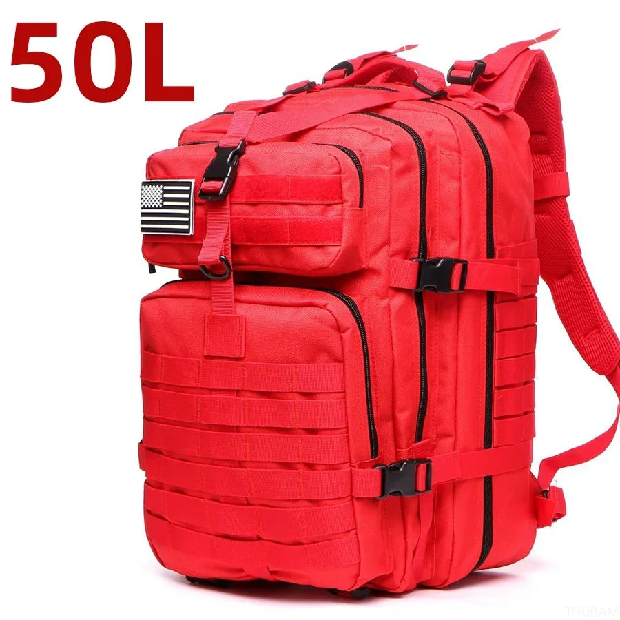 Outdoor Webbing Backpack with Original Pack Size Options