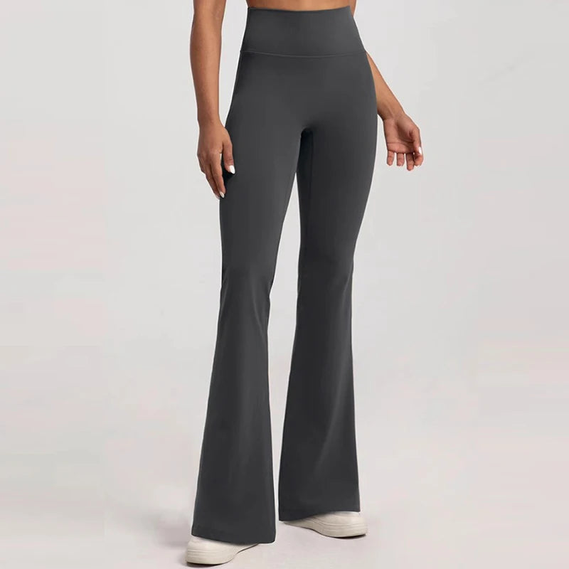 Women's Flared Leggings For Workout Outfits And Layering