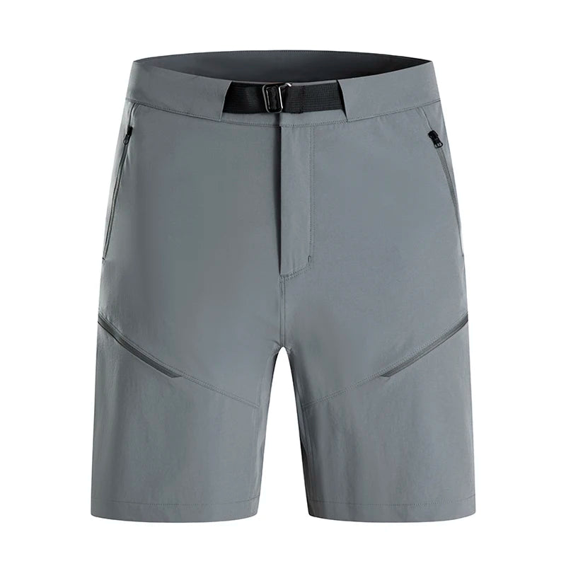 Lightweight Stretch Hiking Shorts with Zippered Pockets