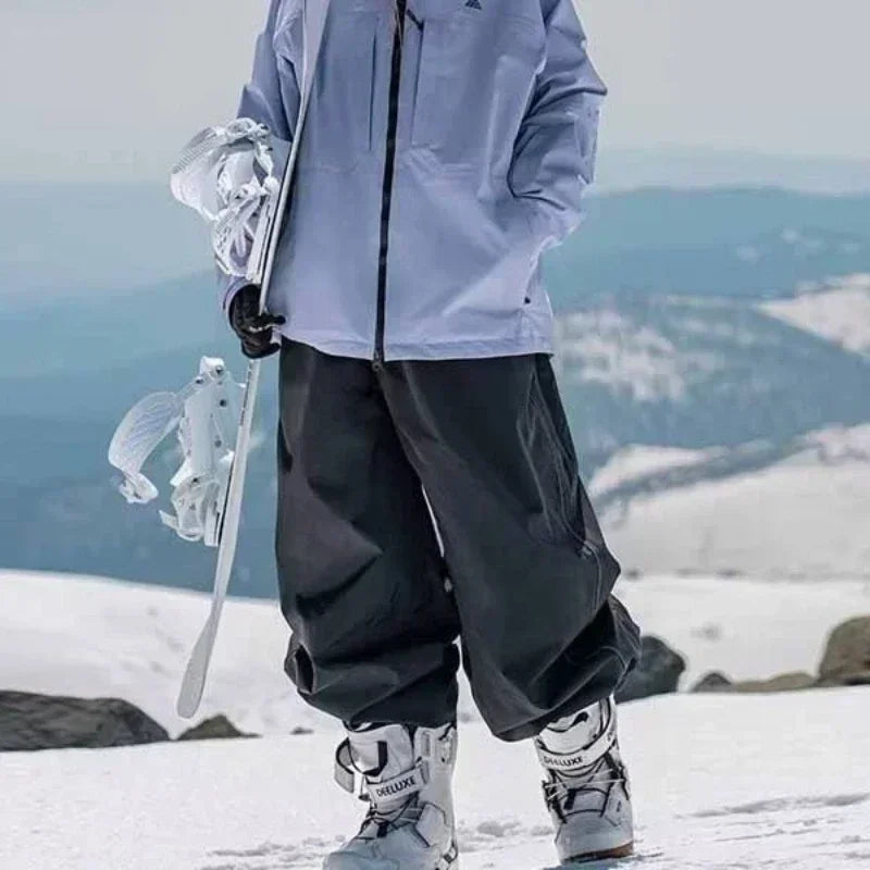 Full Length Loose Fit Ski and Snowboard Winter Pants