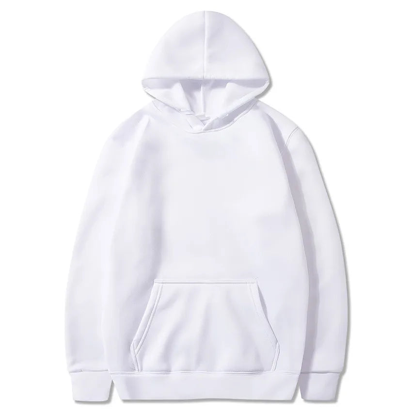 Long Sleeve Casual Hooded Sweatshirt with Relaxed Streetwear Styling