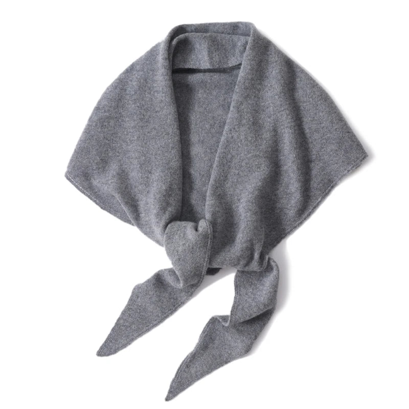 Triangle Tie Wrap Scarf for Layering over Outfits