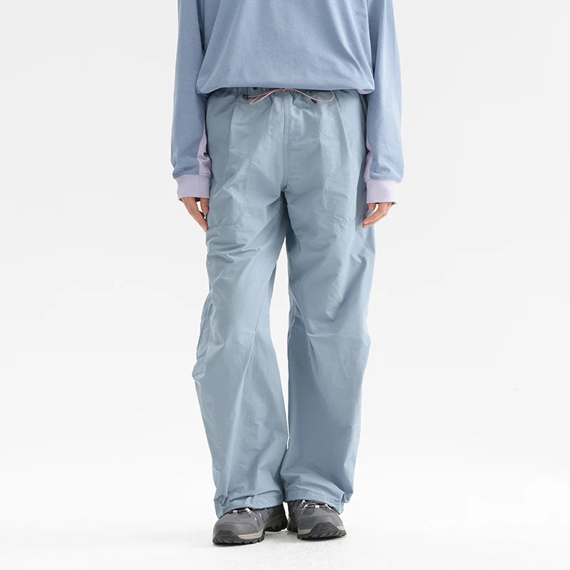 Men's Elastic Waist Loose Fit Casual Pants For Everyday Wear