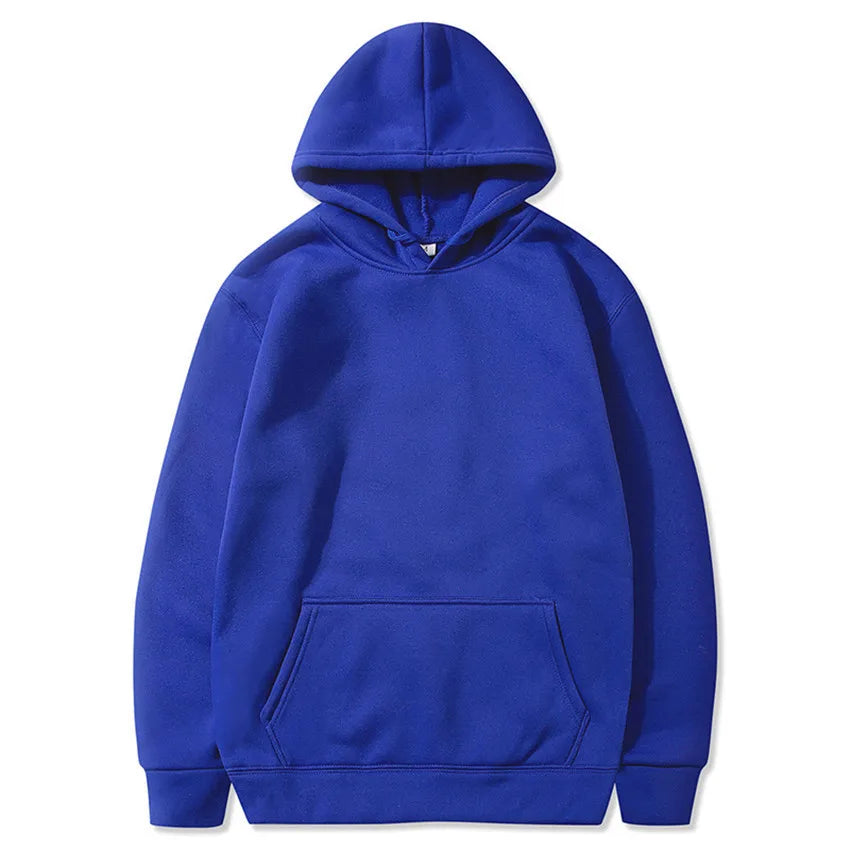 Long Sleeve Casual Hooded Sweatshirt with Relaxed Streetwear Styling