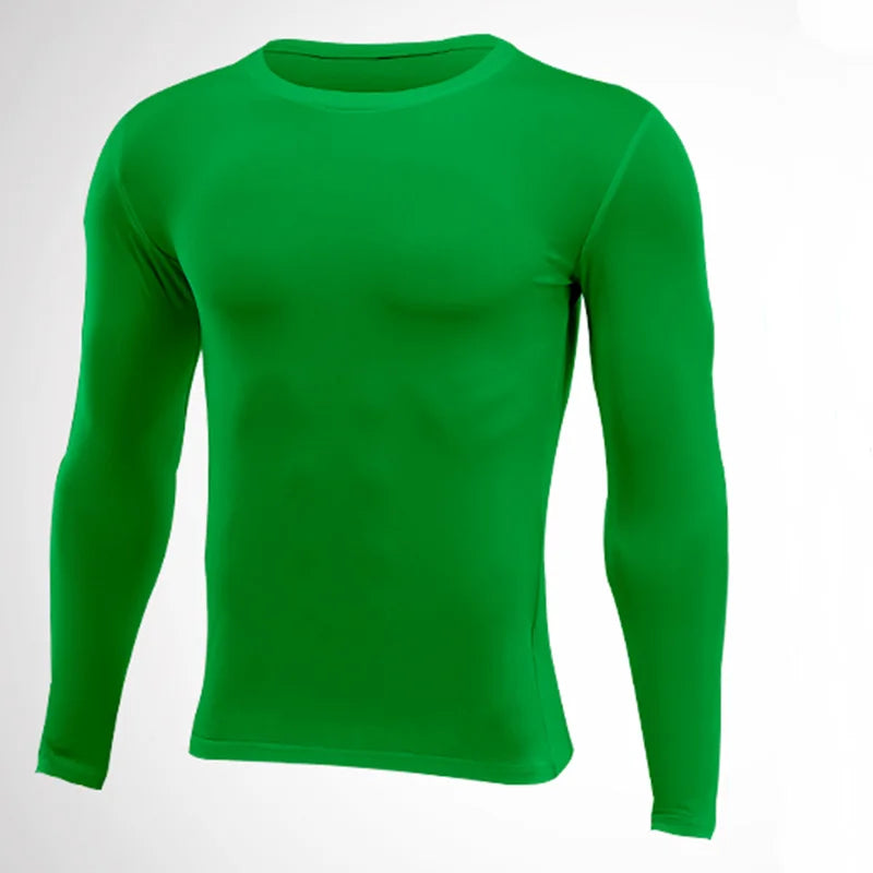 Long Sleeve Crew Neck Sports T-shirt For Workout Outfits