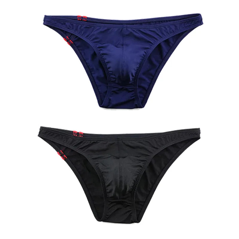Men's Swimsuit Bottoms in Swim Briefs with a Pouch Front