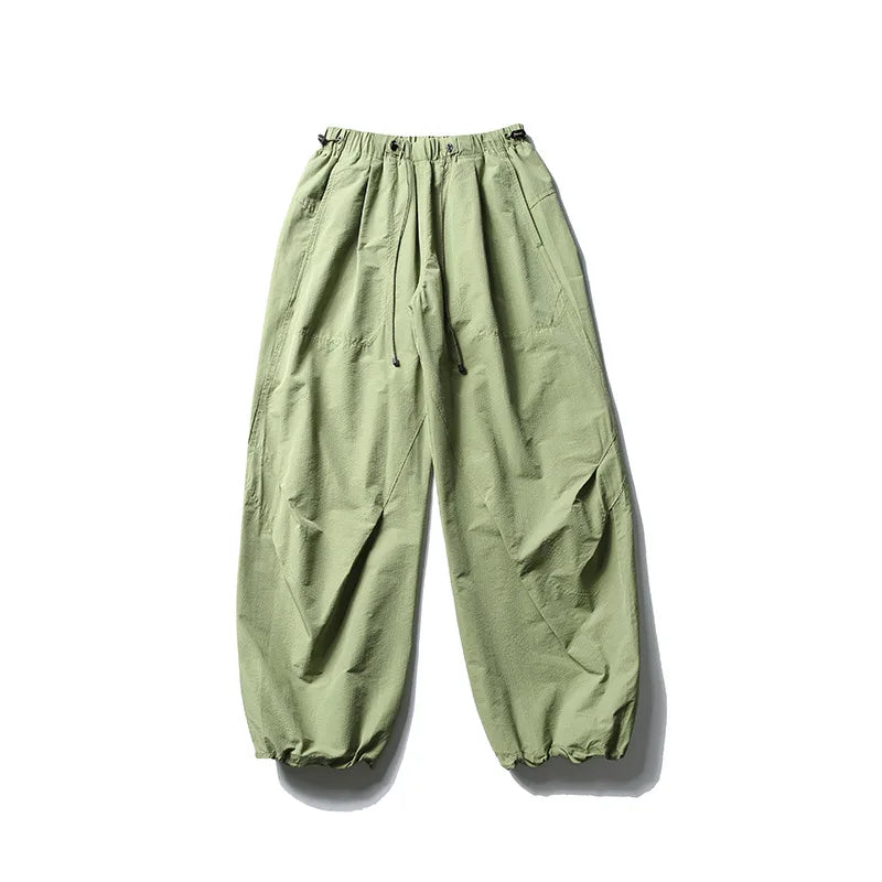 Men's Elastic Waist Loose Fit Casual Pants For Everyday Wear