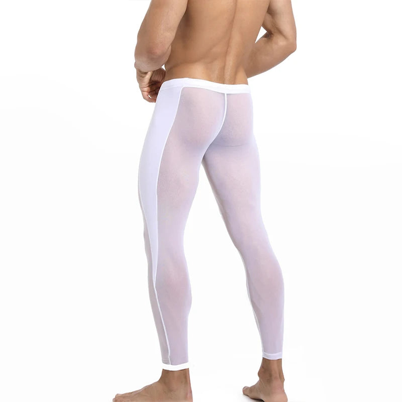 Men's Fitted Training Leggings for Gym and Running