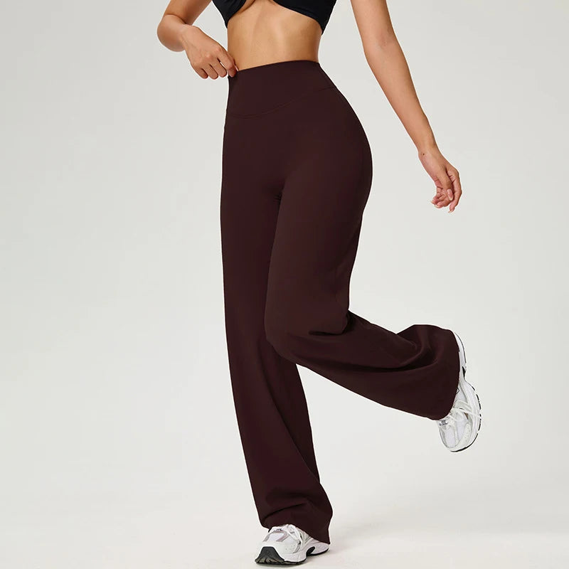 Women's Loose Wide Leg Yoga Pants For Workout Outfits