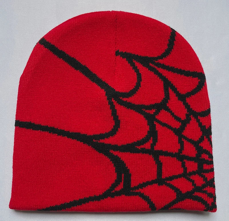 Letter Pattern Knit Beanie with Colorful Graphic Design