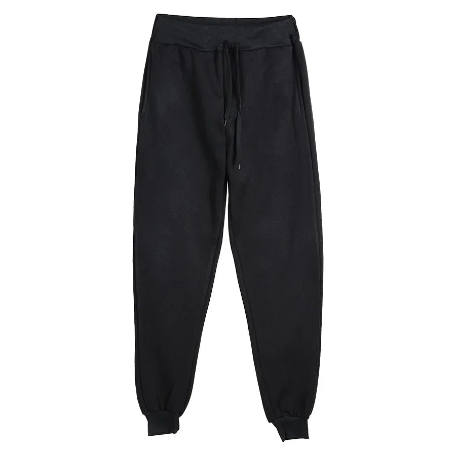 Full Length Drawstring Waist Casual Running Jogger Pants