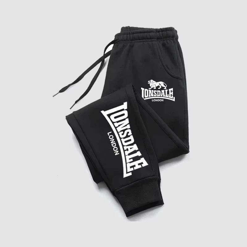 Men's Graphic Print Elastic Waist Casual Pants For Everyday Wear