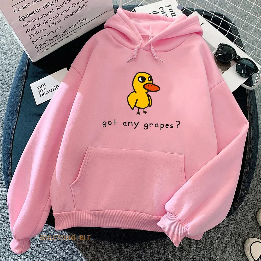Long Sleeve Casual Hooded Sweatshirt with Relaxed Streetwear Styling