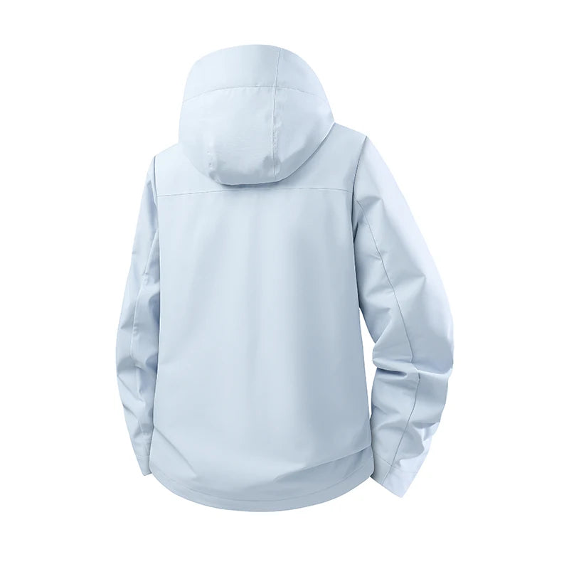 Unisex Waterproof Windproof Hiking Jacket for Outdoor Trekking