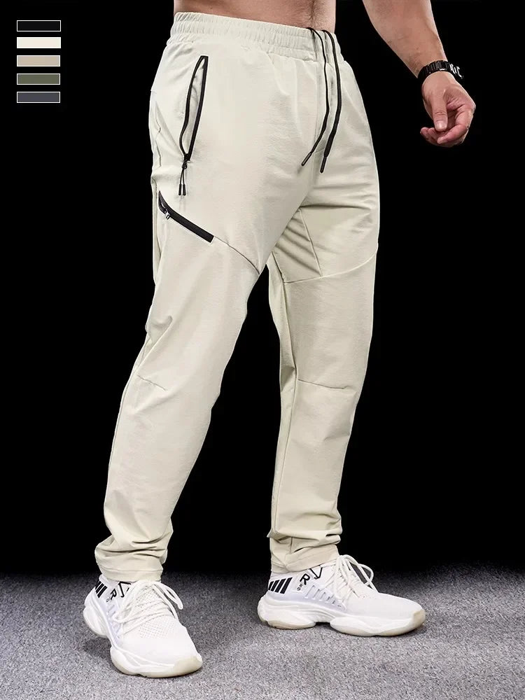 Full Length Drawstring Waist Casual Running Jogger Pants