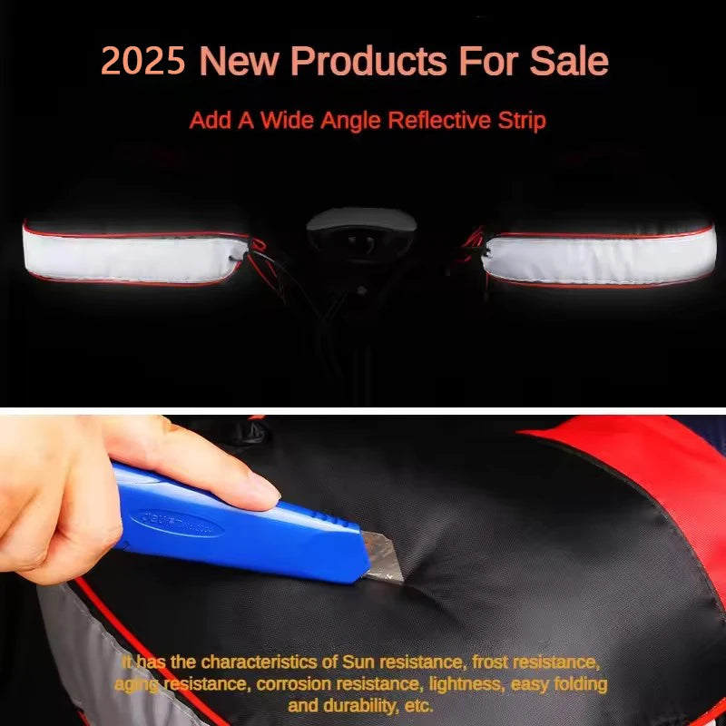 Cycling Handlebar Hand Covers for Bicycles Scooters and Motorcycle Winter Use