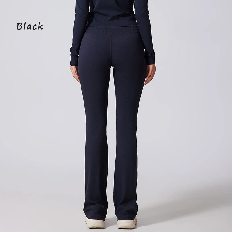 Women's Flared Leggings For Workout Outfits And Layering
