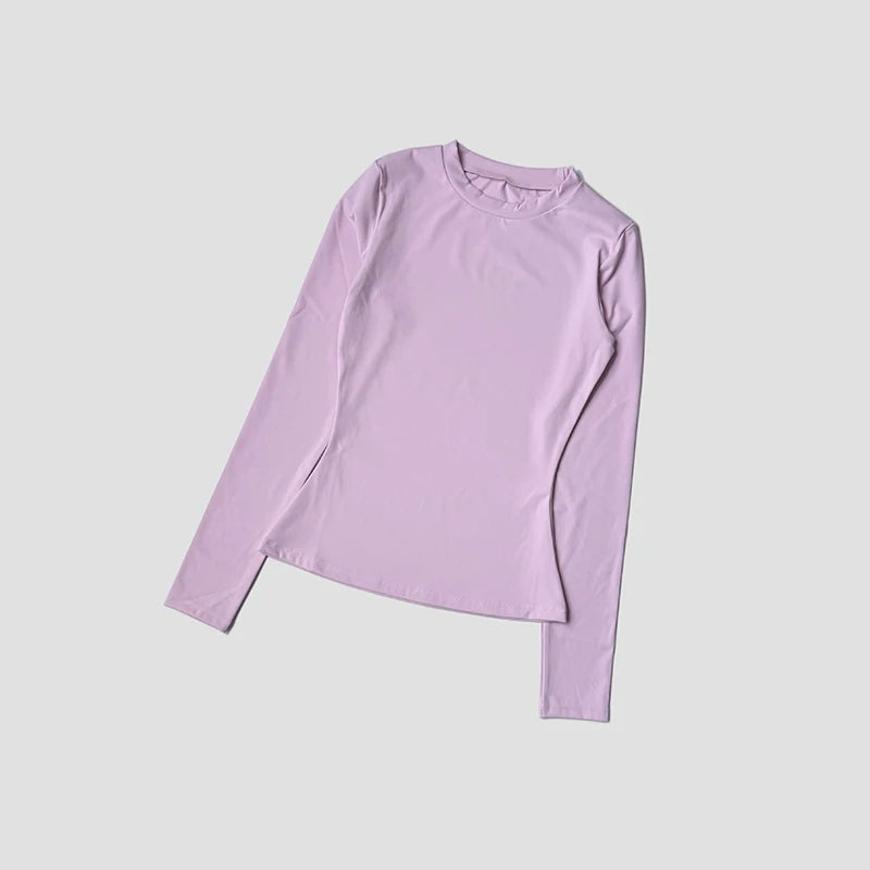 Women’s Long Sleeve Workout Top for Gym, Pilates, Yoga & Running