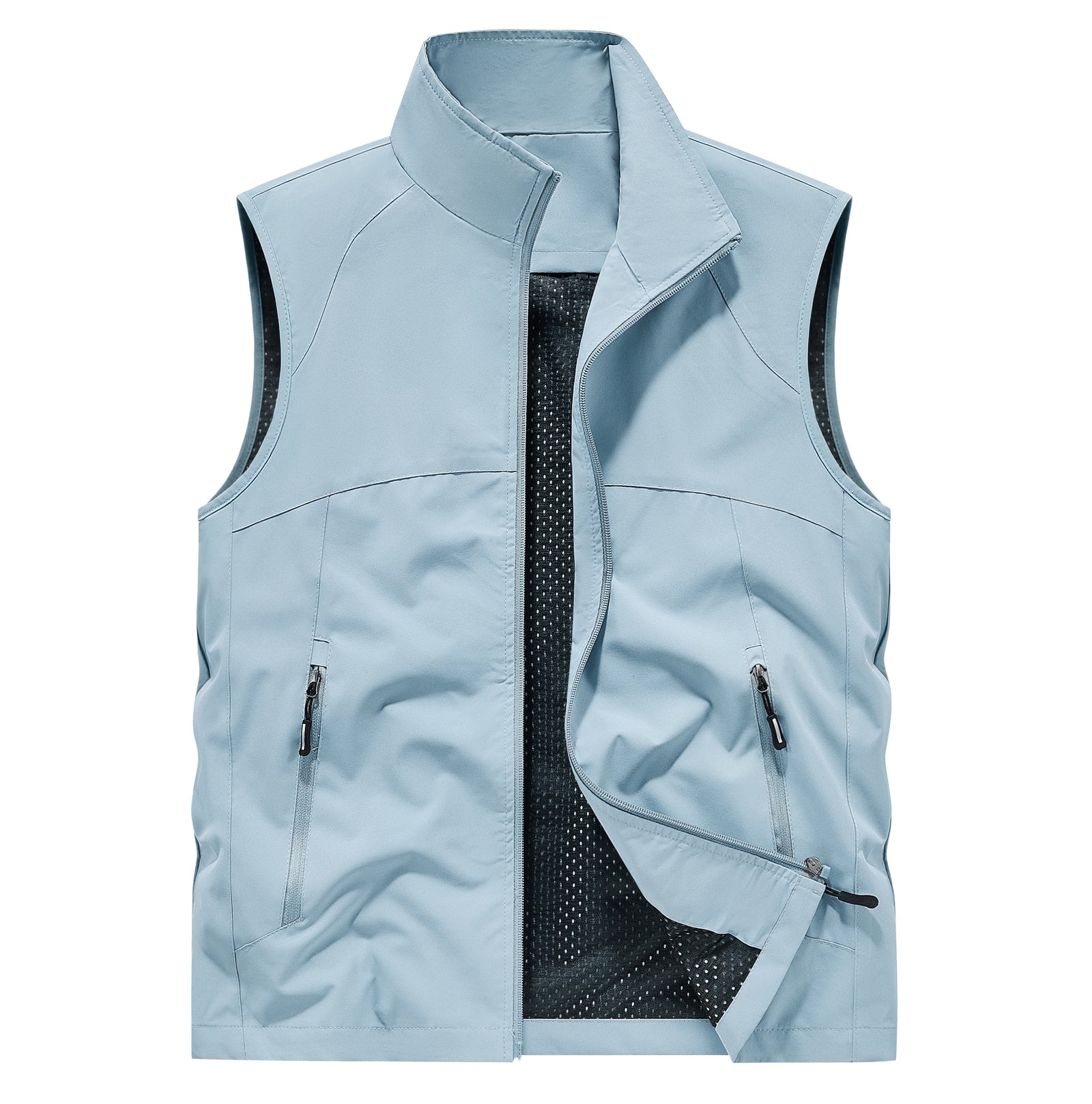 Men's Stand Collar Outdoor Vest
