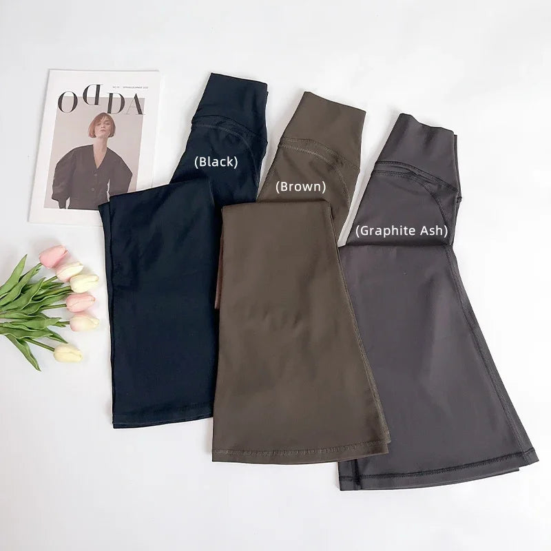Women's Flared Leggings For Workout Outfits And Layering