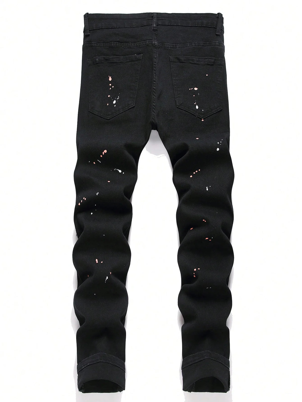 Men's Distressed Slim Fit Denim Jeans for Casual Everyday Wear