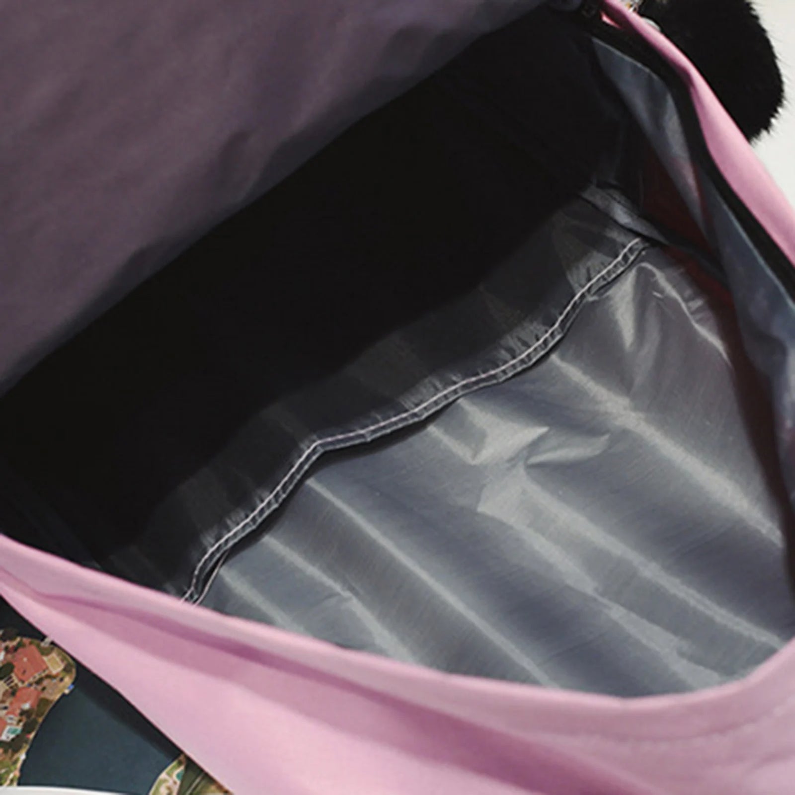 Women's Canvas Backpack with Front Zipper Pocket for School Outfits