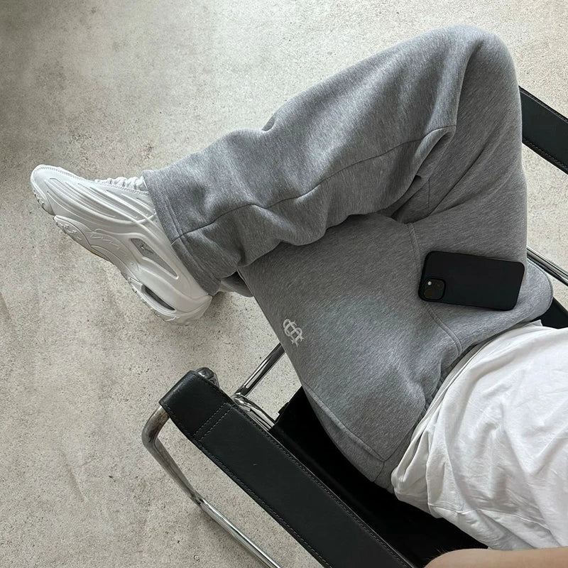 Full Length Loose Fit Casual Streetwear Drawstring Pants