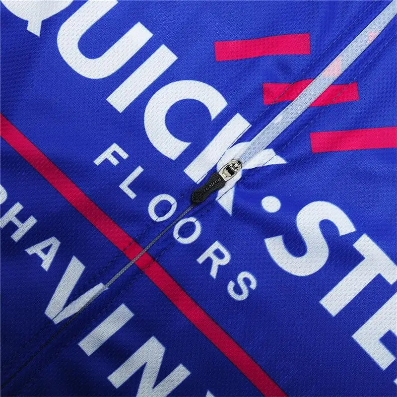 Short Sleeve Zip-Front Cycling Jersey with Pockets for Spring and Summer