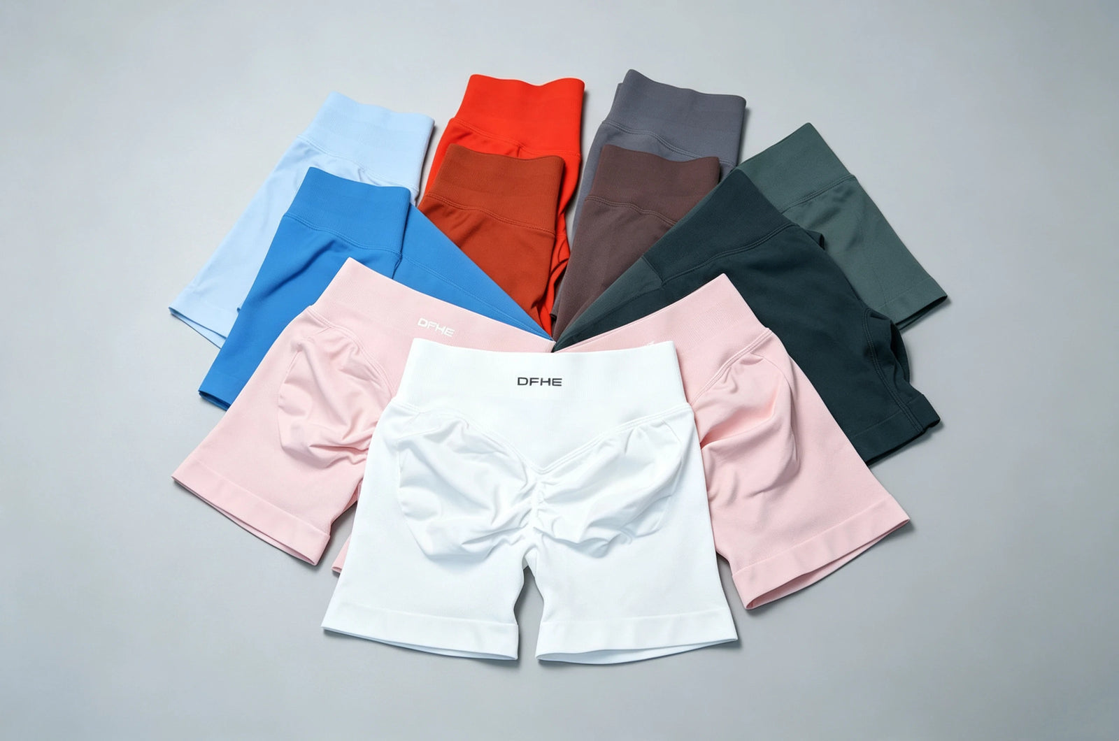 Women's High Waist Fitted Yoga Shorts