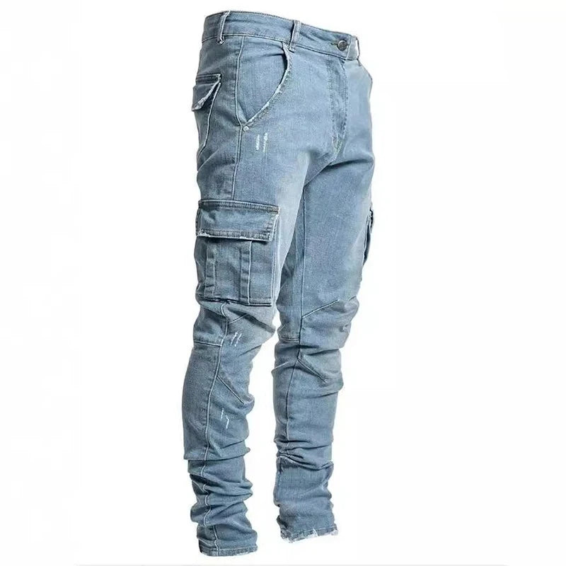 Men's Slim Fit Denim Jeans for Casual Everyday Wear