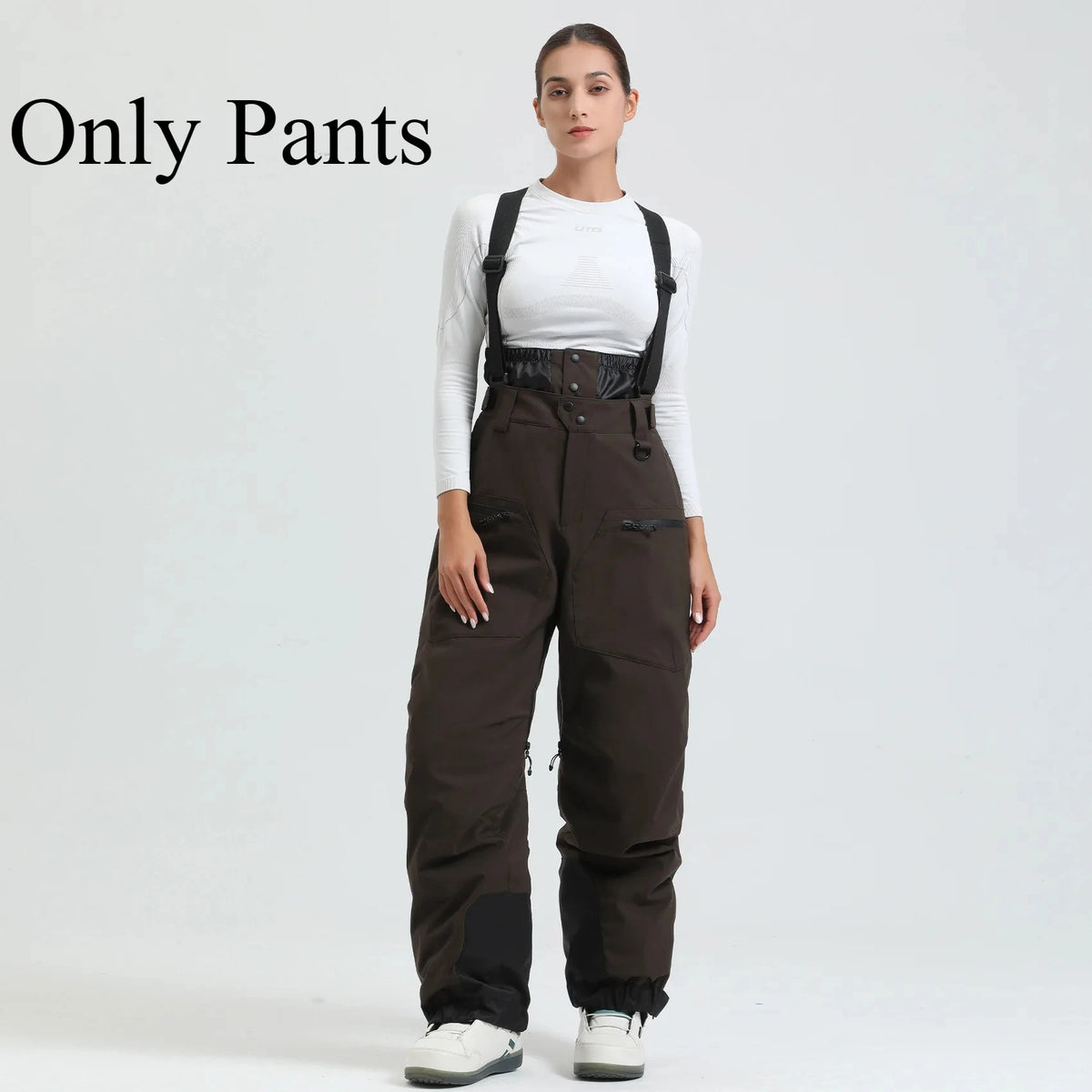 Full Length Suspender Ski and Snowboard Winter Bib Pants
