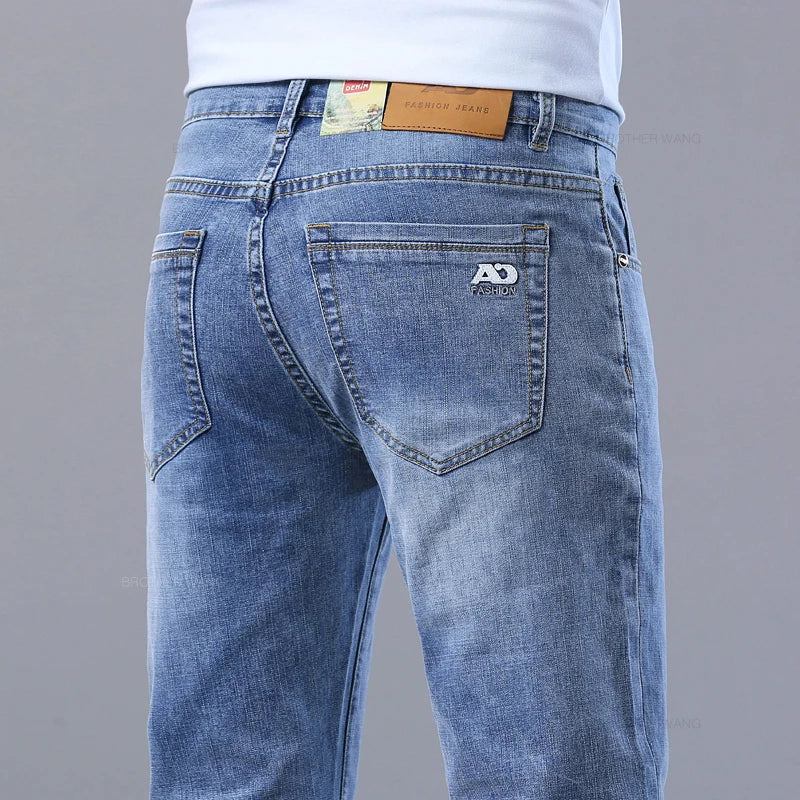 Men's Slim Fit Denim Jeans for Casual Everyday Wear