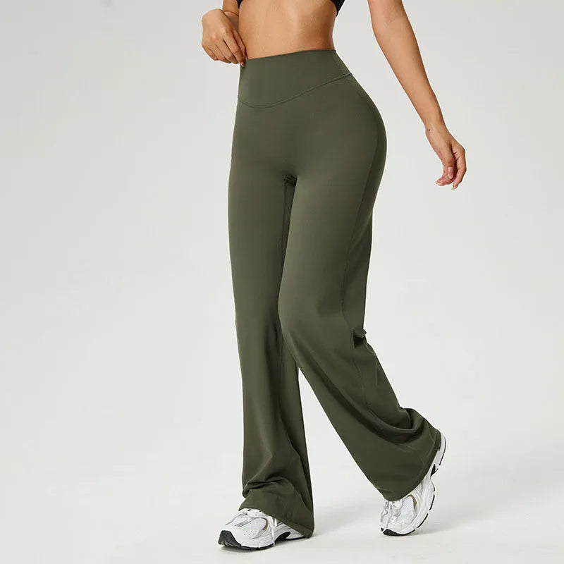 Women's Loose Wide Leg Yoga Pants For Workout Outfits