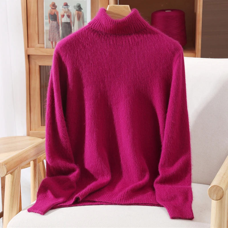 Women's Long Sleeve Knit Pullover Sweater Casual Knit Layer