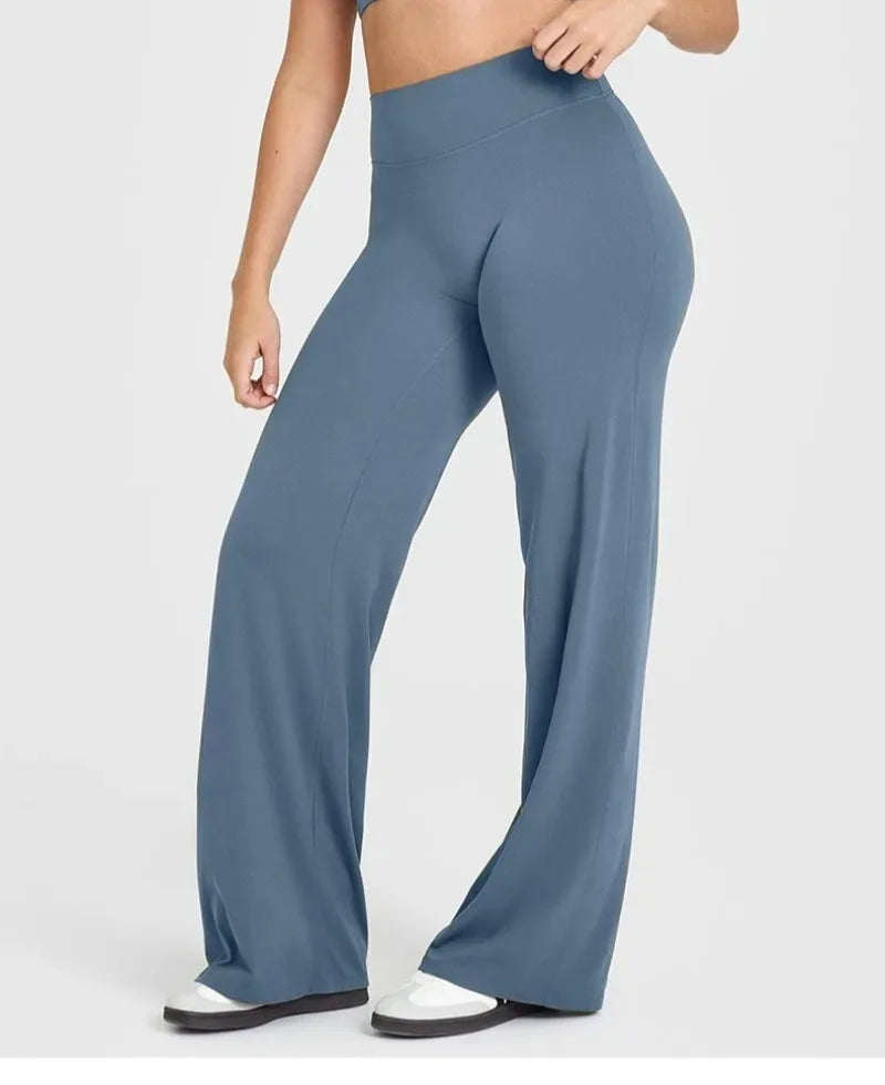 Women's Loose Wide Leg Yoga Pants For Workout Outfits