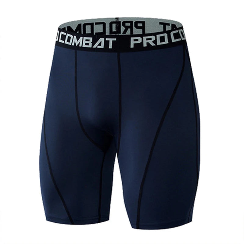 Men's Fitted Training Shorts for Gym and Running