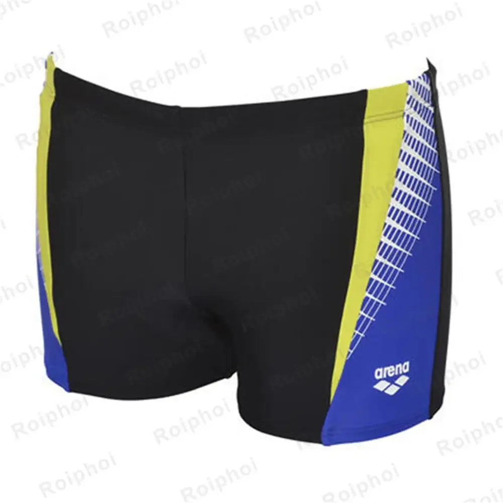 Men's Printed Swim Shorts for Pool Swimming and Summer Beach Wear