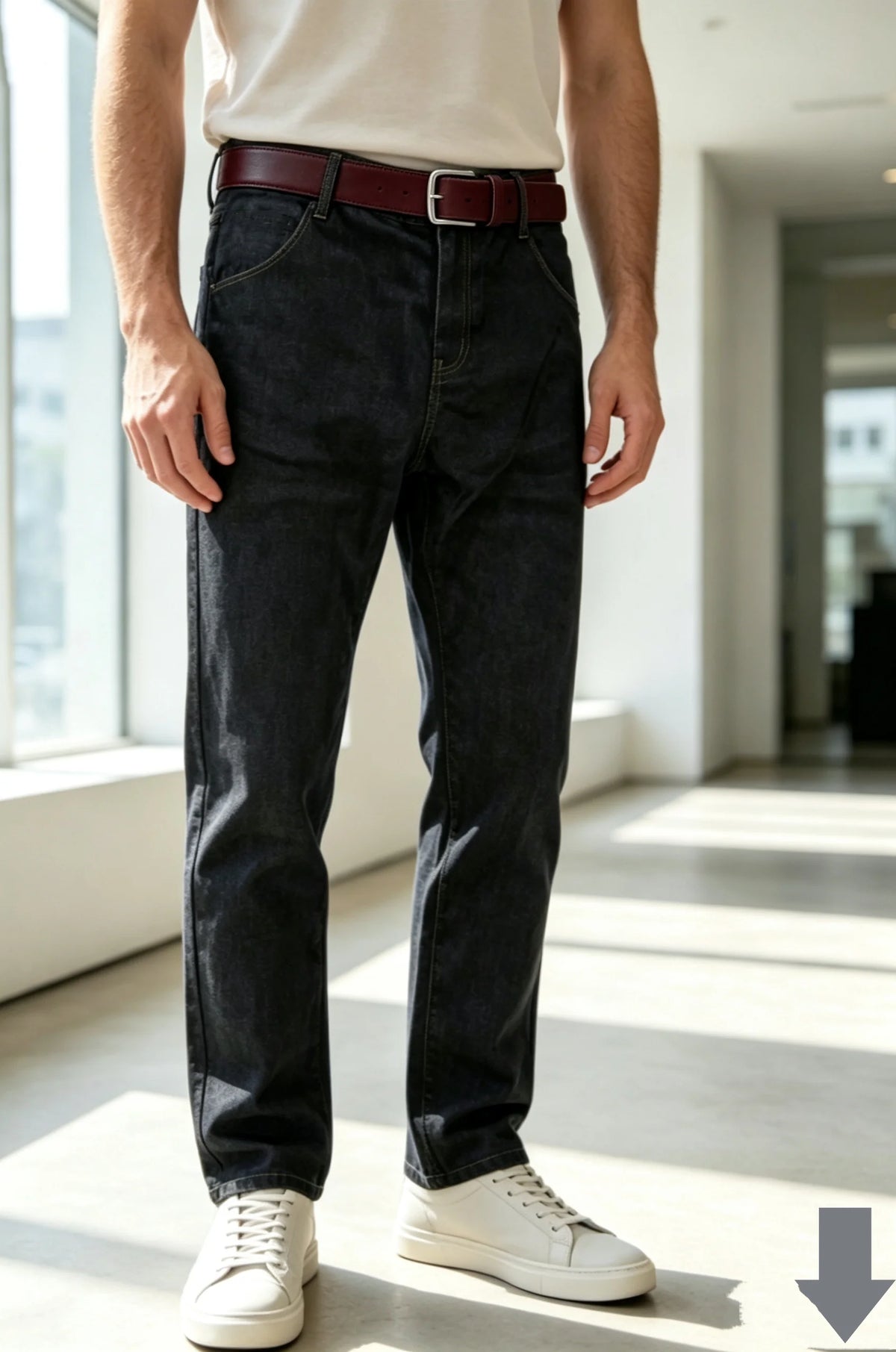 Men's Slim Fit Denim Jeans for Casual Everyday Wear