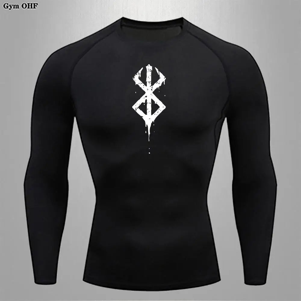 Fitted Crew Neck Short Sleeve Compression T Shirt