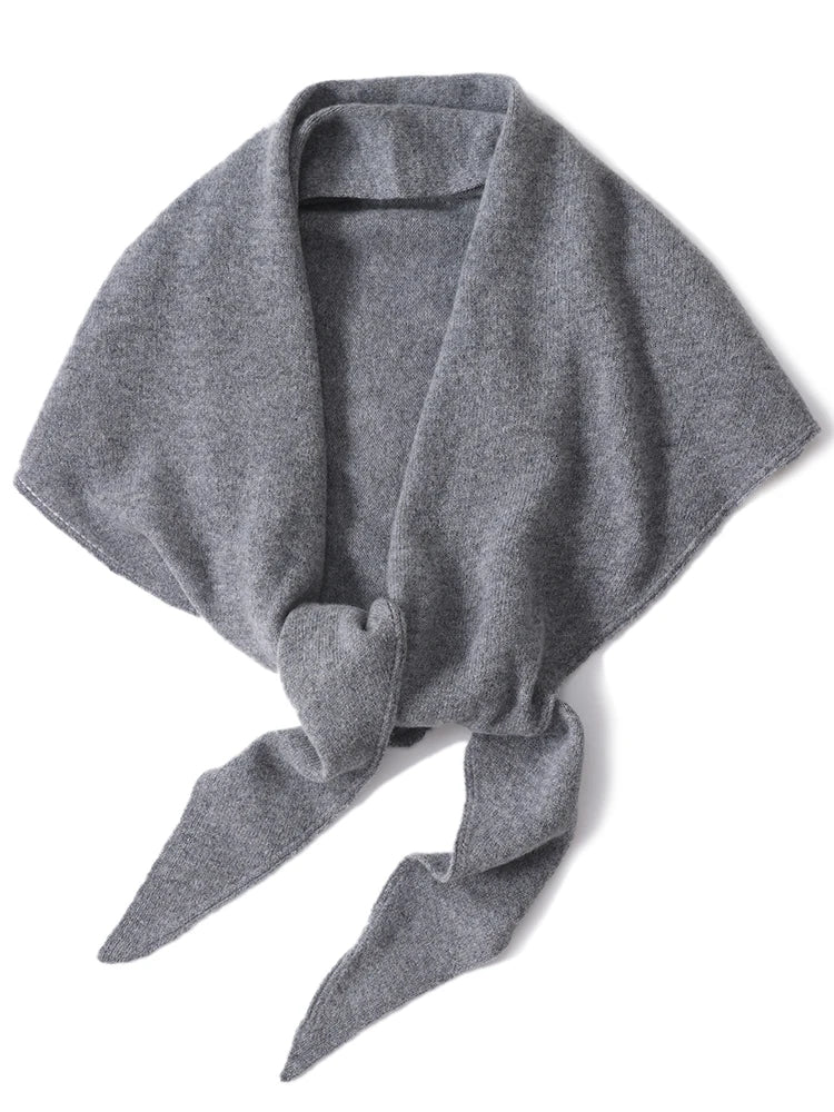 Triangle Tie Wrap Scarf for Layering over Outfits
