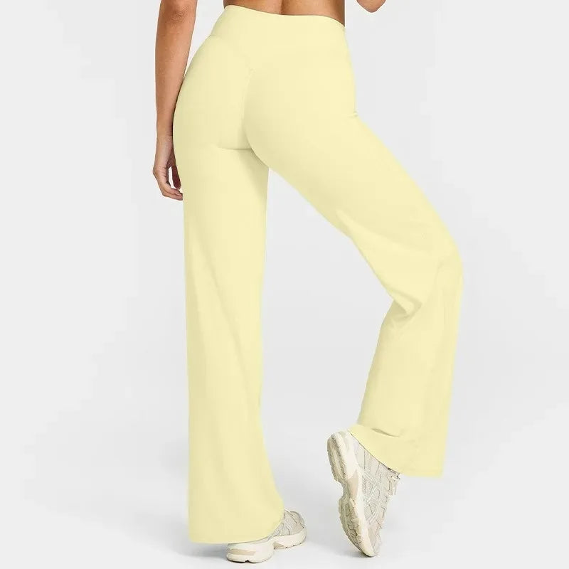 Women's Loose Wide Leg Yoga Pants For Workout Outfits