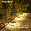 4PCS Super Bright LED Solar Pathway Light Outdoor IP65 Waterproof 3.7V 1200mAH Ground Lamp for Garden Decoration