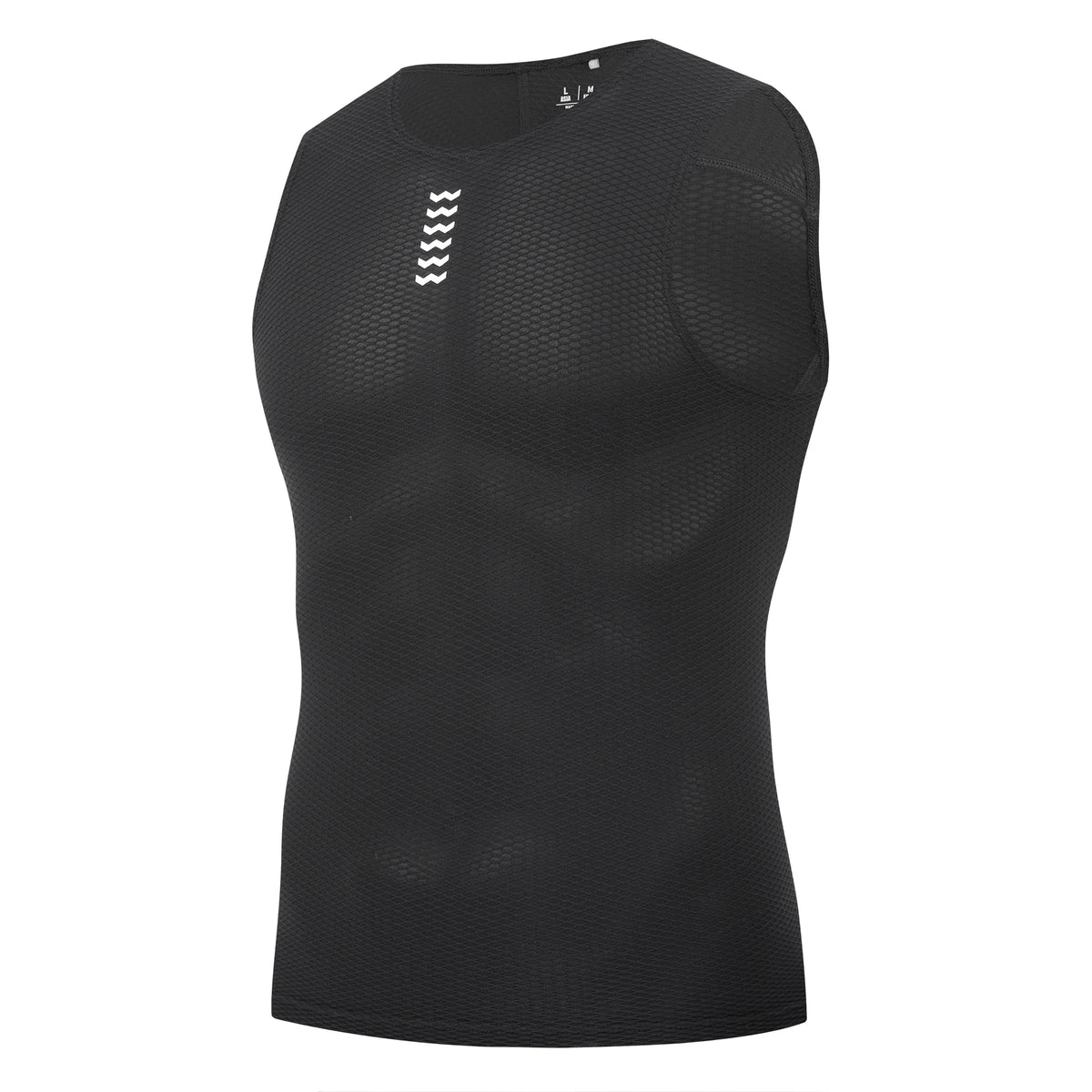Sleeveless Crew Neck Cycling Base Layer Tank Top