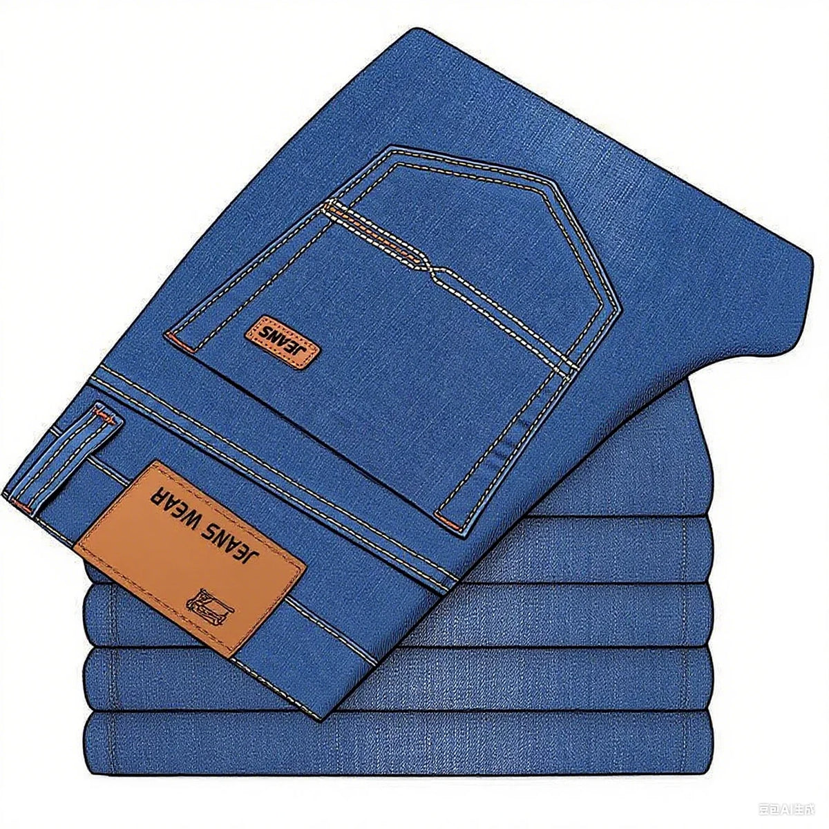 Men's Slim Fit Denim Jeans for Casual Everyday Wear