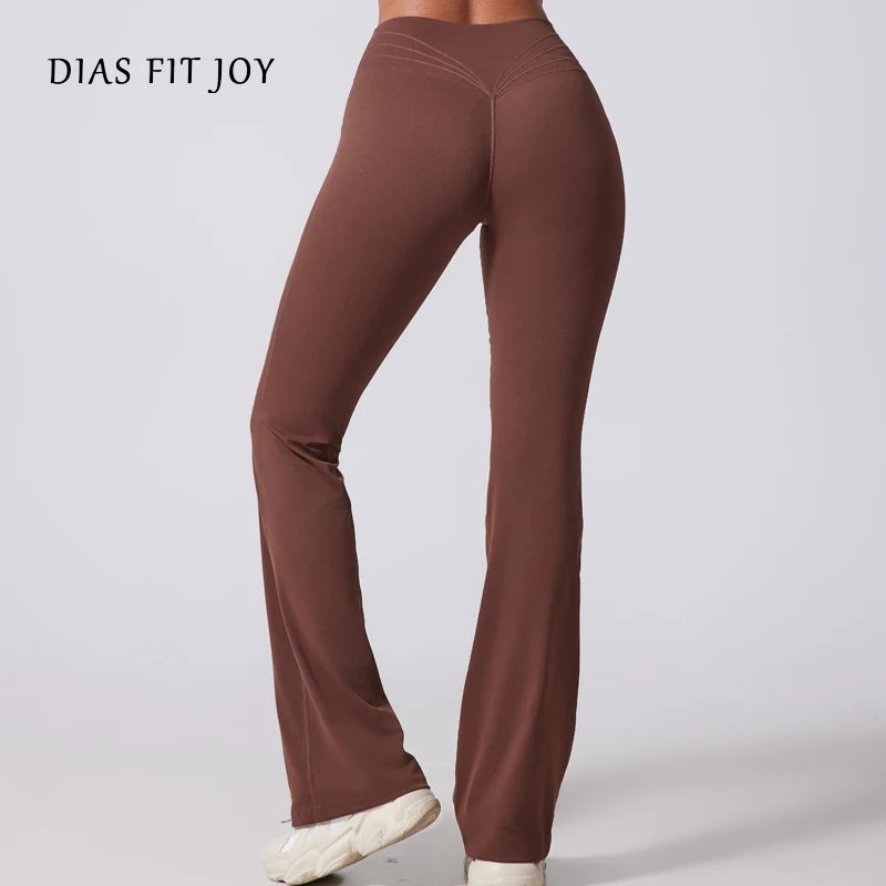 Women's Flared Leggings For Workout Outfits And Layering
