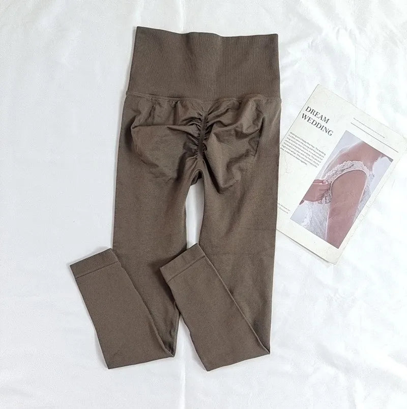 Women's Scrunch Full Length Leggings For Workout Outfits