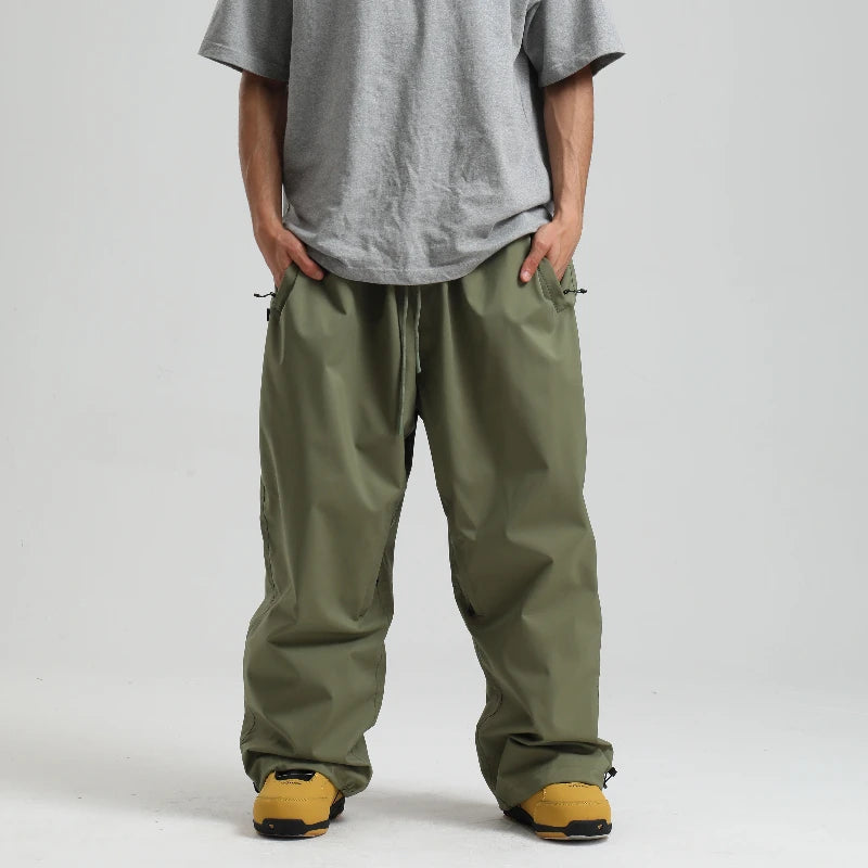 Full Length Loose Fit Ski and Snowboard Winter Pants