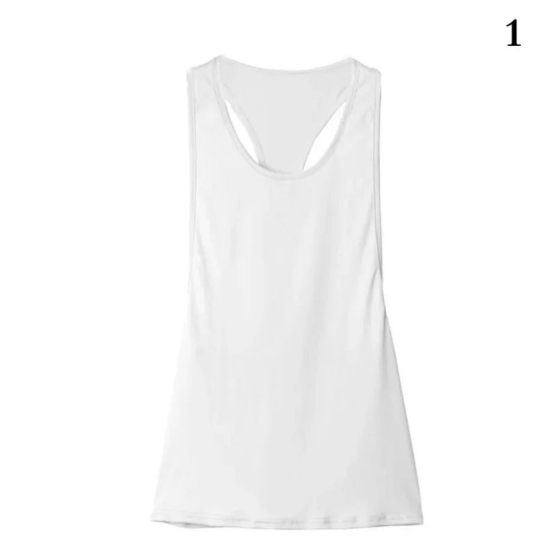 Women's Loose Racerback Sleeveless Sports Tank Top For Workout Outfits