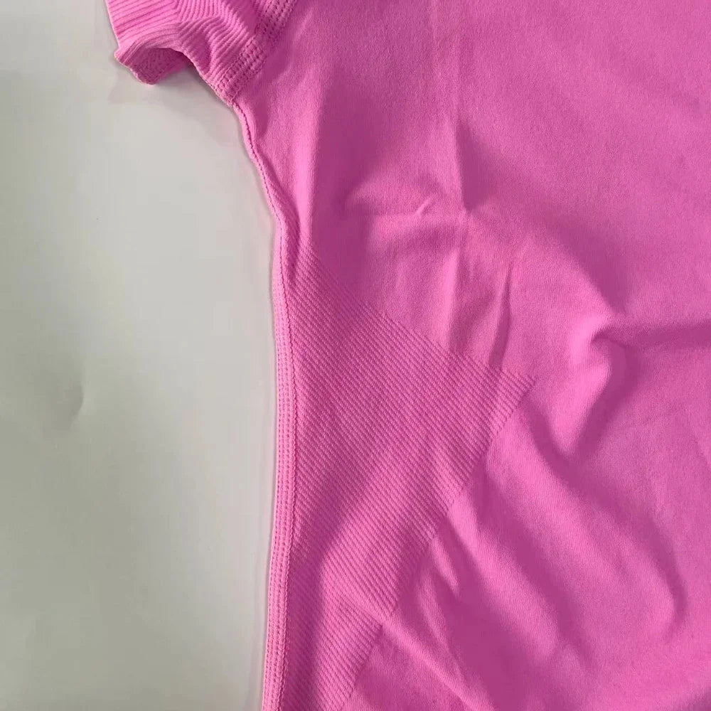 Women's Tee And Shorts Yoga Set For Workout Outfits