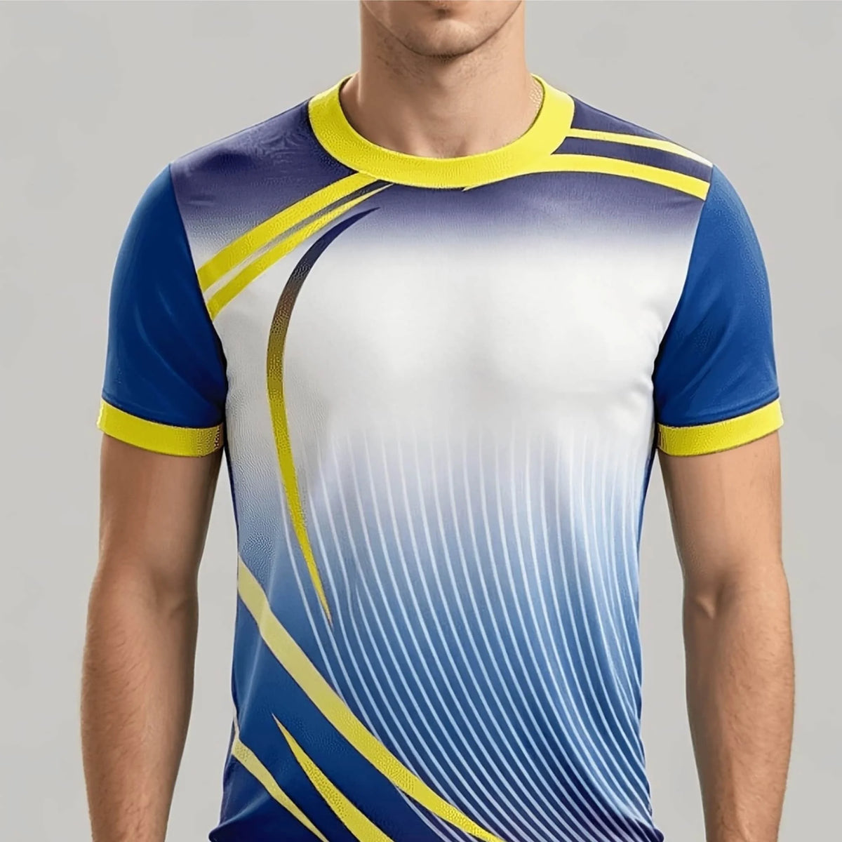 Gradient Volleyball Short Sleeve Jersey For Sports Outfits